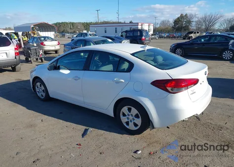 2017 Kia Forte Lx from USA, damaged, VIN 3KPFL4A78HE046330